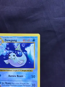 Pokemon Cards: Base Set 1st Edition Uncommon: Dewgong 25/102 - Image 3