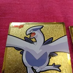 1998 Japanese Pokemon Meiji Get card promo holo rare Gold Lugia - Image 4