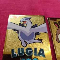 1998 Japanese Pokemon Meiji Get card promo holo rare Gold Lugia - Image 5