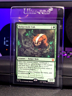 Magic The Gathering Badgermole Cub Mythic 167 Non-Foil Avatar The Last Airbender - Image 1