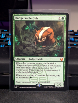 Magic The Gathering Badgermole Cub Mythic 167 Non-Foil Avatar The Last Airbender - Image 2