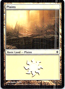 Plains 167 Magic The Gathering New Phyrexia Light Play - Image 1