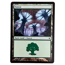 Forest 175 - New Phyrexia - Magic The Gathering MTG - Land - Near Mint - Image 2