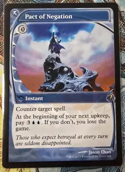 Pact of Negation (Future Sight) Mystery Booster 2 Regular, MTG, NM+ - Image 1
