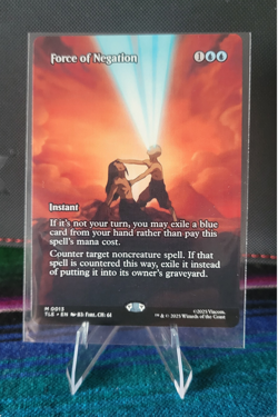 Force of Negation (Borderless) - [Avatar: The Last Airbender: Eternal-Legal] MTG - Image 1