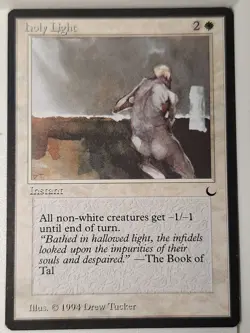 Holy Light - The Dark - Magic the Gathering MTG Nice! - Image 1