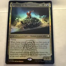 MTG Avatar: The Last Airbender Aang, at the Crossroads NM Foil Destined Savior - Image 1