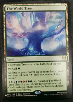 MTG *The World Tree X1* (NM) The List Reprints Magic the Gathering - Image 1