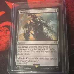 MTG Reanimate NM MTG Commander: The Lord of the Rings: Tales of Middle-earth - Image 1