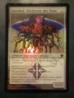mtg emrakul the aeons torn FOIL FRENCH vf fr emrakul, dechirure des eons magic - Image 1