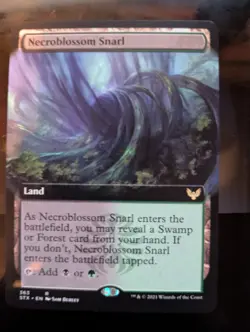 MtG - Necroblossom Snarl- Strixhaven - (Showcase 363) - Image 1