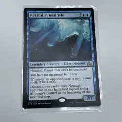 Nezahal, Primal Tide - Rivals of Ixalan (RIX) MTG Rare *Near Mint* Non-Foil - Image 1