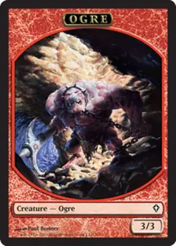 1x Ogre Token Heavy Play MTG Magic - Kid Icarus - - Image 1