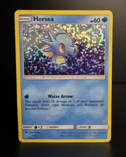 Pokemon TCG - HORSEA - 3/12 - HOLO - PROMO - MCDONALD'S COLLECTION (2018) - MP - Image 1