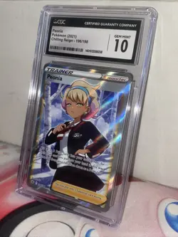 Cgc 10 Pokemon TCG Peonia Chilling Reign 196/198 Holo Full Art💎 - Image 1