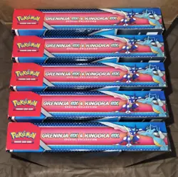 Pokemon Greninja ex & Kingdra ex Special Collection - New & Sealed. 5 X LOT - Image 4