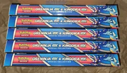 Pokemon Greninja ex & Kingdra ex Special Collection - New & Sealed. 5 X LOT - Image 5