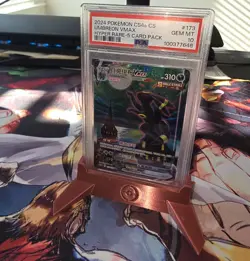2024 Pokemon Chinese CS4a #173 Umbreon VMAX Alt Art Hyper Rare PSA 10 GEM MINT - Image 2