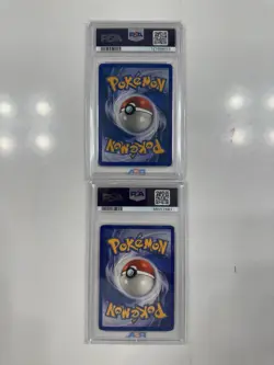 2002 Pokemon Expedition Charizard Reverse Foil PSA 4 & Dugtrio PSA 9 - Image 2