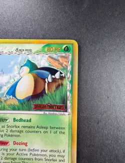 Snorlax Reverse Holo Rare EX Dragon Frontiers 2006 Pokemon STAMPED TCG 10/101 - Image 3