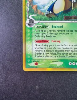 Snorlax Reverse Holo Rare EX Dragon Frontiers 2006 Pokemon STAMPED TCG 10/101 - Image 4