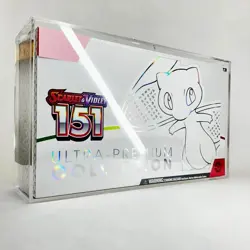 Acrylic Case for 151 Pokemon UPC Collection | Magnetic Lid + UV Protection - Image 1