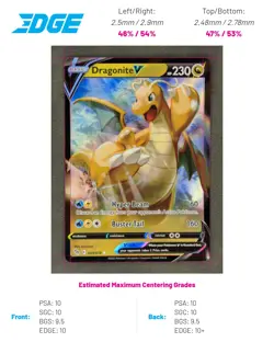Dragonite V 049/078 Pokemon TCG Ultra Rare Pokemon GO Near Mint - Image 1