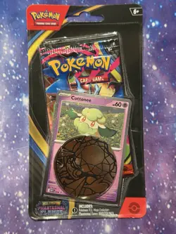 Pokemon Phantasmal Flames Blister-Whimsicott/Cottonee Promo Sealed Booster Pack - Image 2