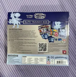 Pokemon TCG Chilling Reign Ice Rider Calyrex ETB Elite Trainer Box New Sealed - Image 2