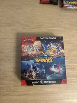 pokemon tcg surging sparks booster bundle 6 packs!!! Unopended - Image 1