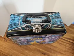 Pokemon TCG Collector Chest Tin Fall 2019 Charizard Mewtwo Lunchbox EMPTY - Image 4