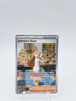 Pokemon TCG Jasmine's Gaze Special Illustration Rare Surging Sparks 245/191 - Image 1