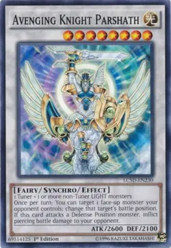 Avenging Knight Parshath - LC5D-EN230 - Common - 1st Edition - NM - Yu-Gi-OH! - Image 1
