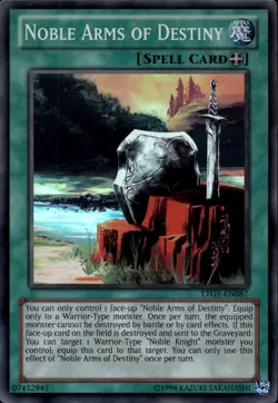 Noble Arms of Destiny Unl Ed Super LTGY-EN087 Yu-Gi-Oh! - Image 1