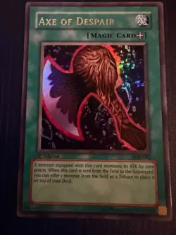 Axe of Despair MRL-002 Magic Ruler 1st Edition - Image 1