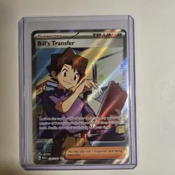Pokemon TCG Bill's Transfer Holo Card 194/165 SV Scarlet & Violet 151 Ultra Rare - Image 1
