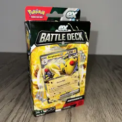Pokemon TCG Ampharos EX Battle Deck 60-Card Sealed Set - Level 1 Ready-to-Play 820650852282 - Image 1