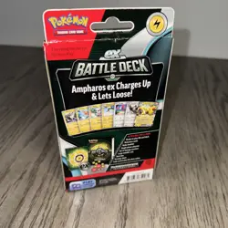 Pokemon TCG Ampharos EX Battle Deck 60-Card Sealed Set - Level 1 Ready-to-Play 820650852282 - Image 4