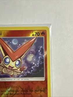 Victini 30/236 Reverse Holo Card Sun & Moon - Cosmic Eclipse Pokemon TCG - Image 4