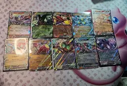 10× Pokemon English Ex Card Lot Nm Scarlet And Violet Era - Image 3