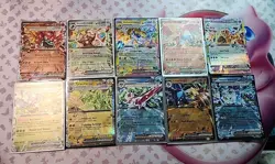 10× Pokemon English Ex Card Lot Nm Scarlet And Violet Era - Image 4