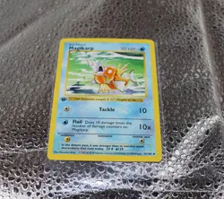 Pokemon TCG Magikarp Card 35/102 Base Set 1st Edition Shadowless Uncommon LP+ - Image 5