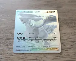 [ART CARD] Reshiram ex 173/086 CUSTOM- High Quality Texture *READ DESCRIPTION* - Image 4