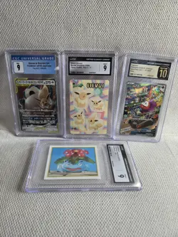POKEMON GRADED CARD LOT - CGC - Image 1
