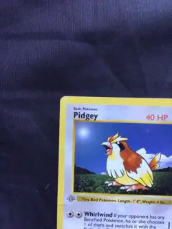 Pokemon Cards: Base Set 1st Edition Common: Pidgey 57/102 - Image 2