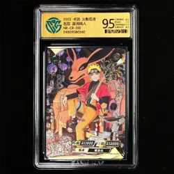 CCG GemMint 9.5 KAYOU 2022 Naruto CCG Card NR-CR-010 Uzumaki Naruto - Image 3