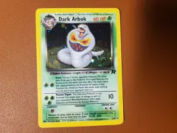 Dark Arbok, Pokemon Team Rocket (2000), NM/MT, 2/82 HOLO RARE WOTC Card - Image 1