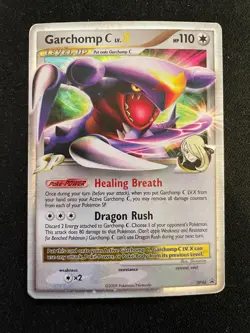 Pokemon Card Garchomp C Lv. X Supreme Victors 145/147 Holo Rare - MP - Image 1