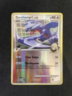 Garchomp C 60/147 Supreme Victors Reverse Holo Pokemon Card TCG - LP+ - Image 1