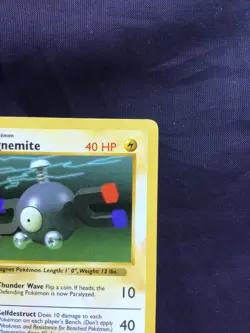 Pokemon Cards: Base Set 1st Edition Common: Magnemite 53/102 - Image 3